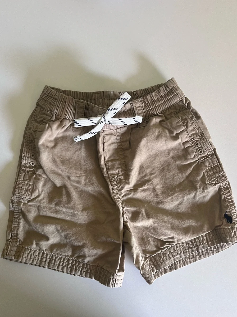 Ralph Lauren Kids Drawstring Khaki Cargo Short